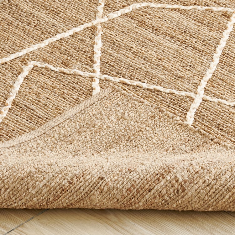 Natura Nimes Jute Hand Woven Carpet - 180x120cm