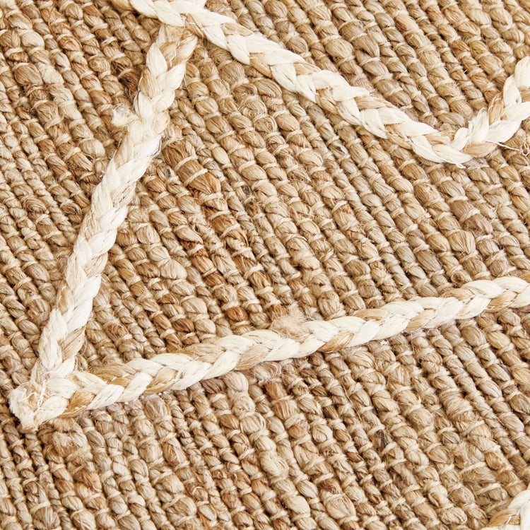 Natura Nimes Jute Hand Woven Carpet - 180x120cm