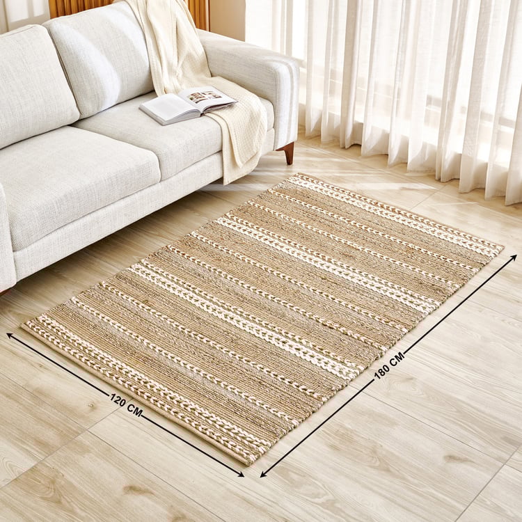 Natura Martin Jute Hand Woven Carpet - 180x120cm