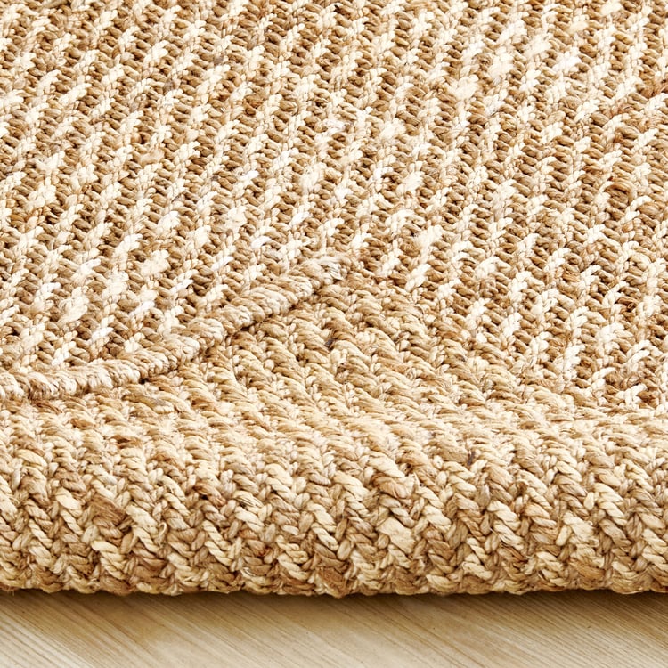 Natura Weston Jute Hand Woven Carpet - 180x120cm