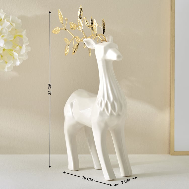 Brighton Rudo Ceramic Reindeer Figurine