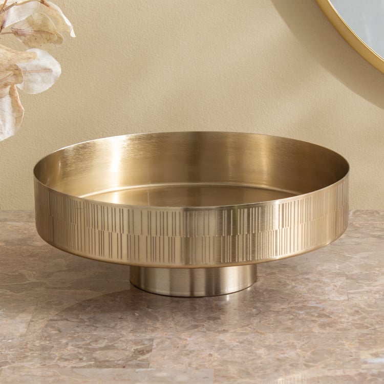 Ember Opt Linix Metal Etching Decorative Bowl