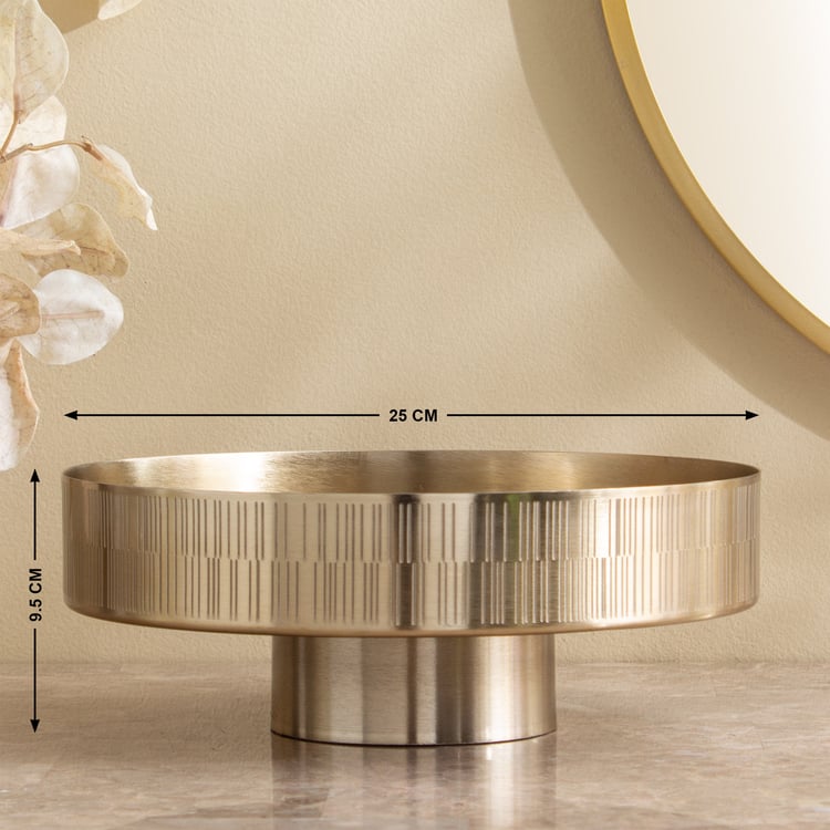 Ember Opt Linix Metal Etching Decorative Bowl