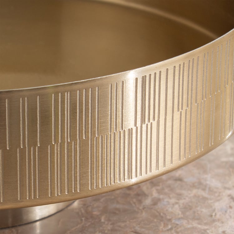 Ember Opt Linix Metal Etching Decorative Bowl