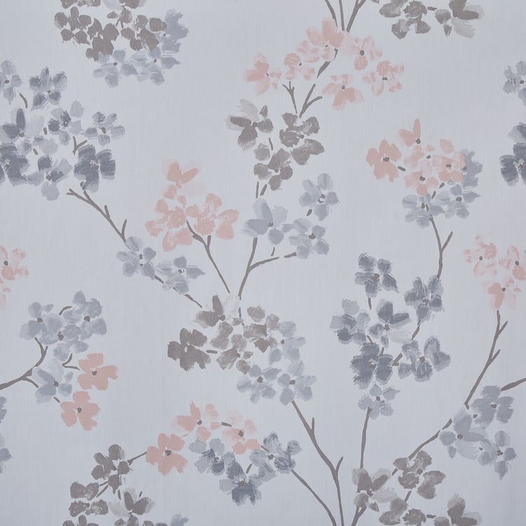 Oxford Rosette Cotton 200TC Floral Print 3Pcs King Fitted Bedsheet Set