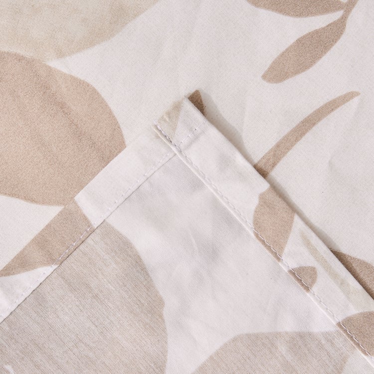 Oxford Petals Cotton 200TC Printed 3Pcs Super King Bedsheet Set