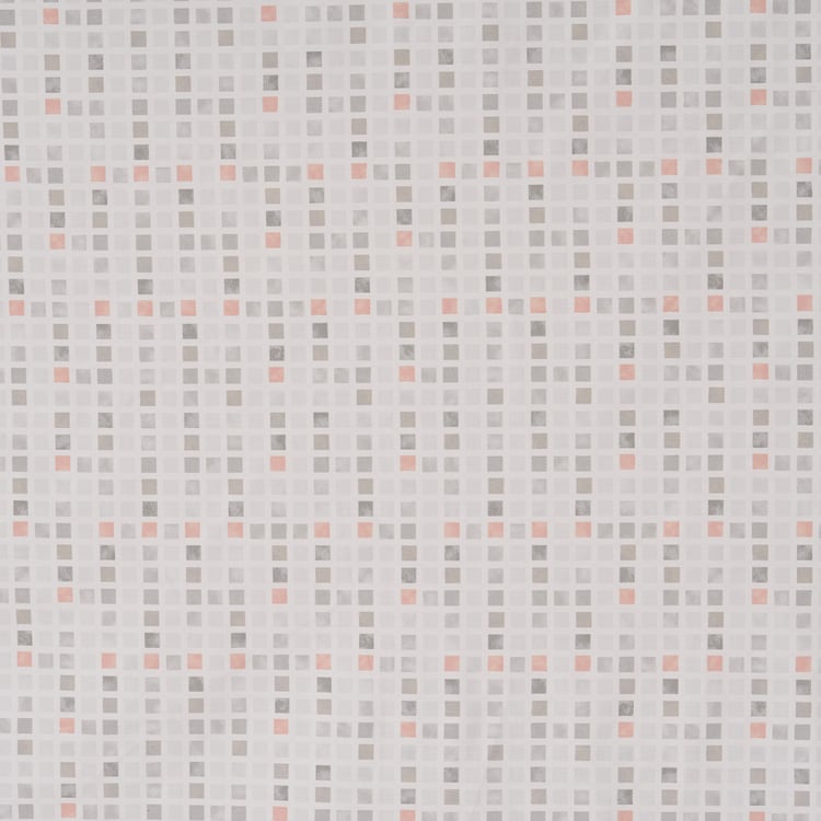 Oxford Pixel Cotton 200TC Geometric Print 3Pcs Super King Bedsheet Set