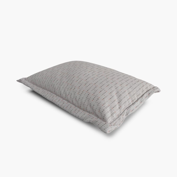 Oxford Pixel Set of 2 Geometric Print Pillow Covers - 70x45cm