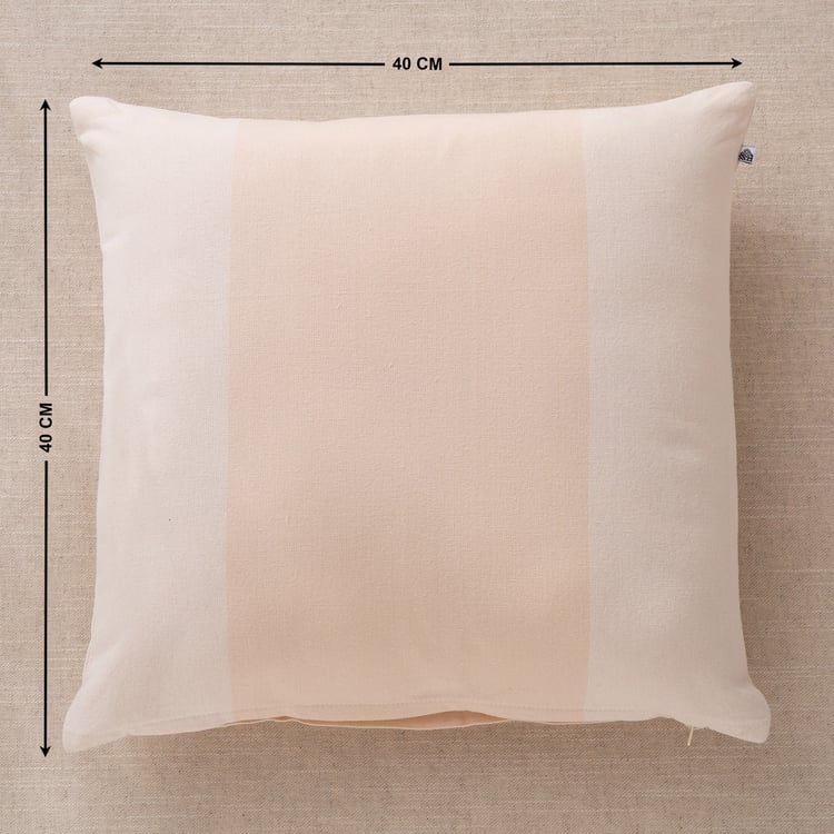 Spinel Panel Filled Cushion - 40x40cm