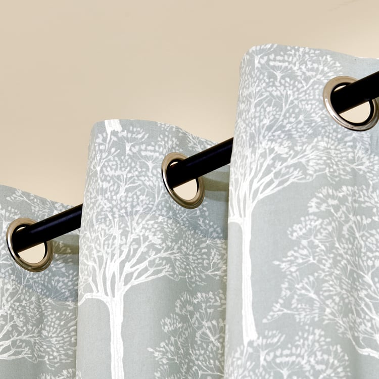Saddle Rowena Set of 2 Printed Light Filtering Door Curtains