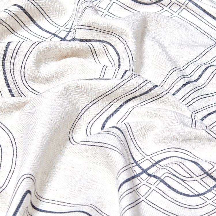 Mellow Calco Printed Light-Filtering Window Curtain