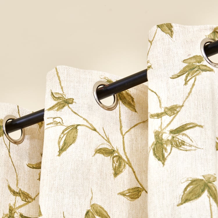 Mellow Zima Printed Light Filtering Window Curtain