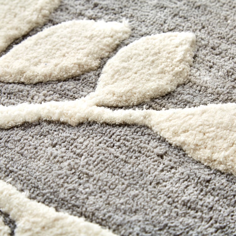 Nova Ashfall Flora Anti-Slip Bath Mat - 75x50cm