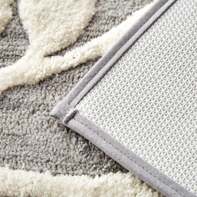 Nova Ashfall Flora Anti-Slip Bath Mat - 75x50cm