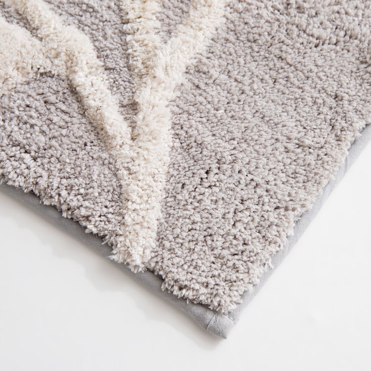 Nova Ashfall Flora Anti-Slip Bath Runner - 150x50cm