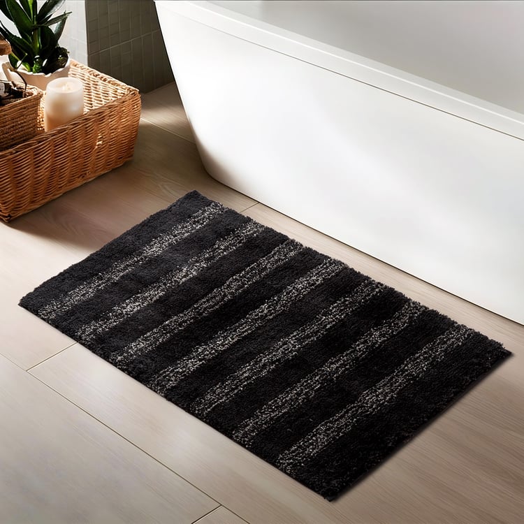 Nova Ecliptic Saga Stripe Anti-Slip Bath Mat - 75x50cm