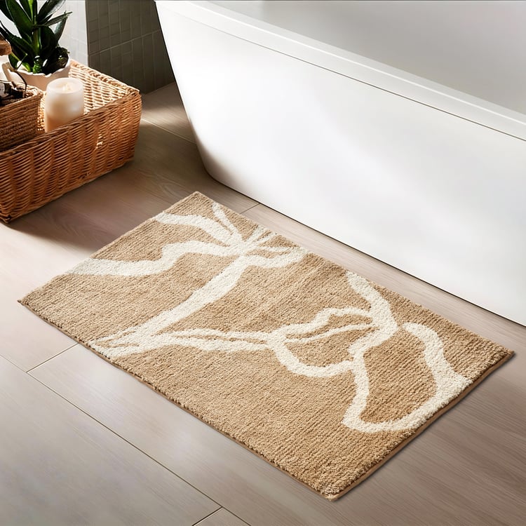 Nova Natural Tranquil Oasis Anti-Slip Bath Mat - 75x50cm