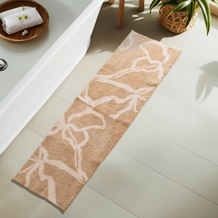 Nova Natural Tranquil Oasis Anti-Slip Bath Runner - 150x50cm