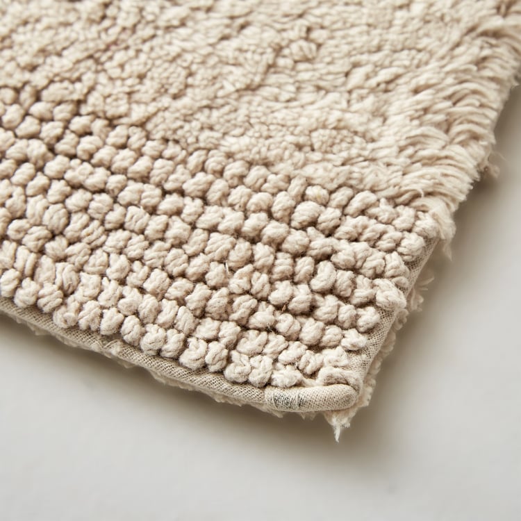 Nova Natural Tranquil Ocean Cotton Anti-Slip Bath Mat - 75x50cm