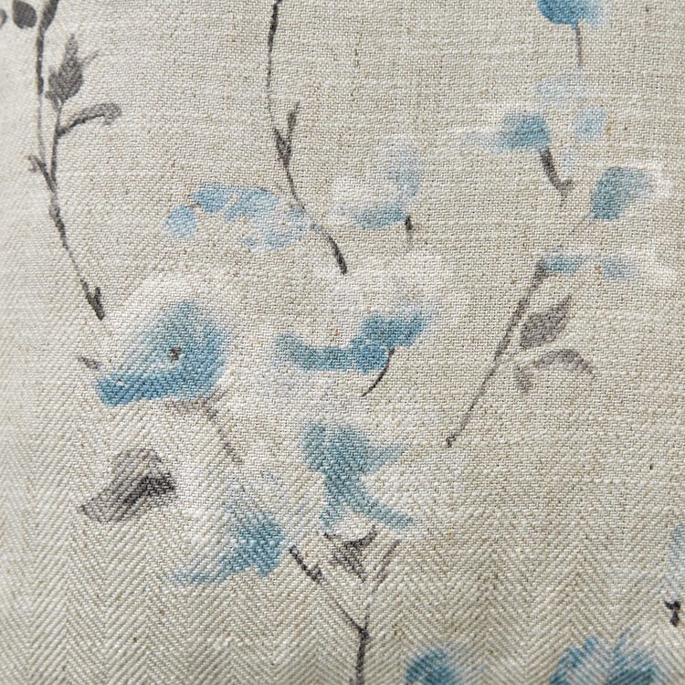 Mellow Opal Set of 2 Floral Print Cushion Covers - 40x40cm
