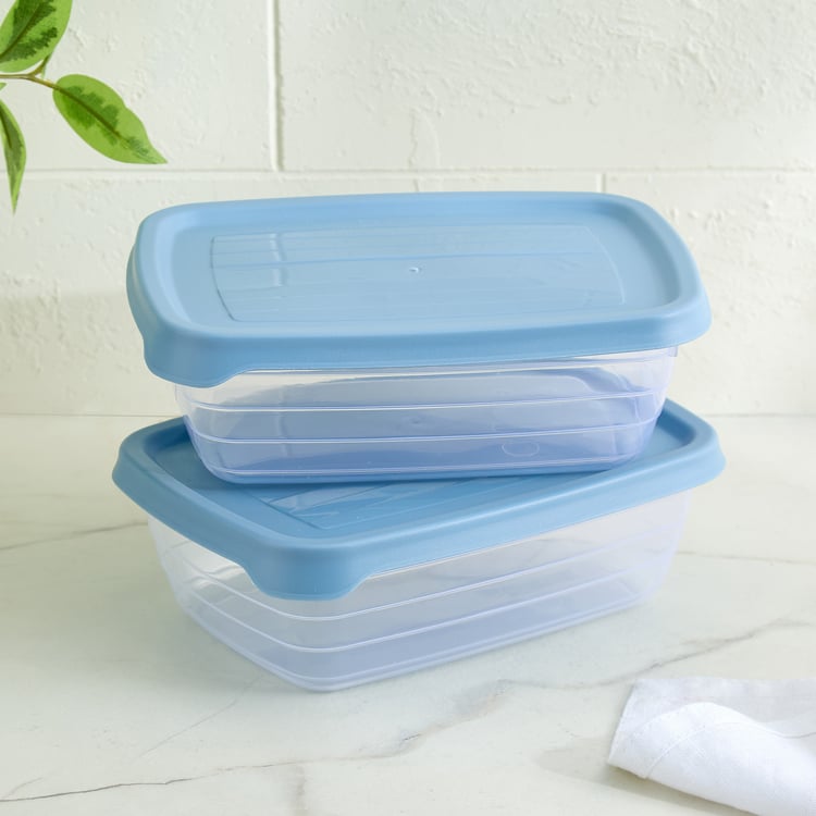 Euphoria Valiant Set of 2 Polypropylene Containers - 600ml