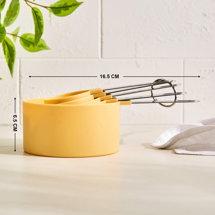 Bakers Pride Hosta Set of 5 Polypropylene Measuring Cups