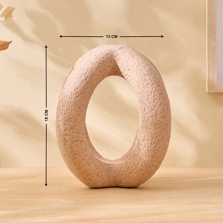 Oyster Tessera Ceramic Ball Table Accent