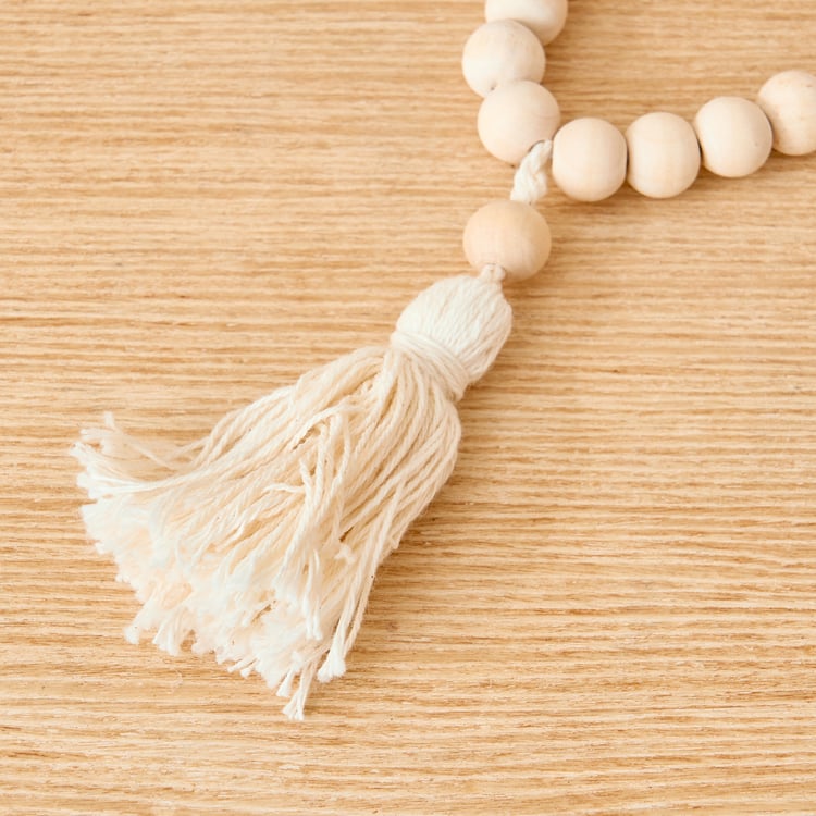 Oyster Ornira Ceramic Vase with Beads