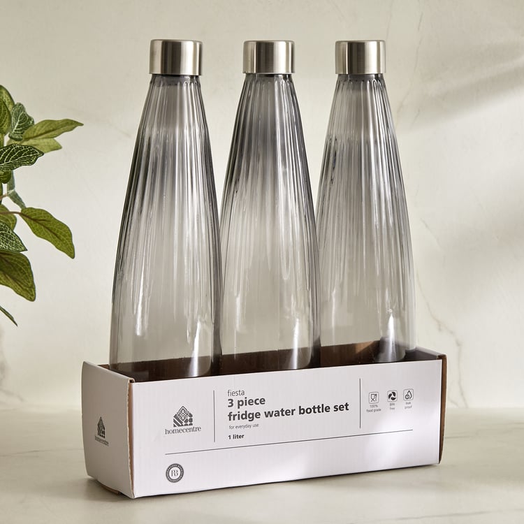 Fiesta Senecio Set of 3 PET Fridge Bottles - 1L