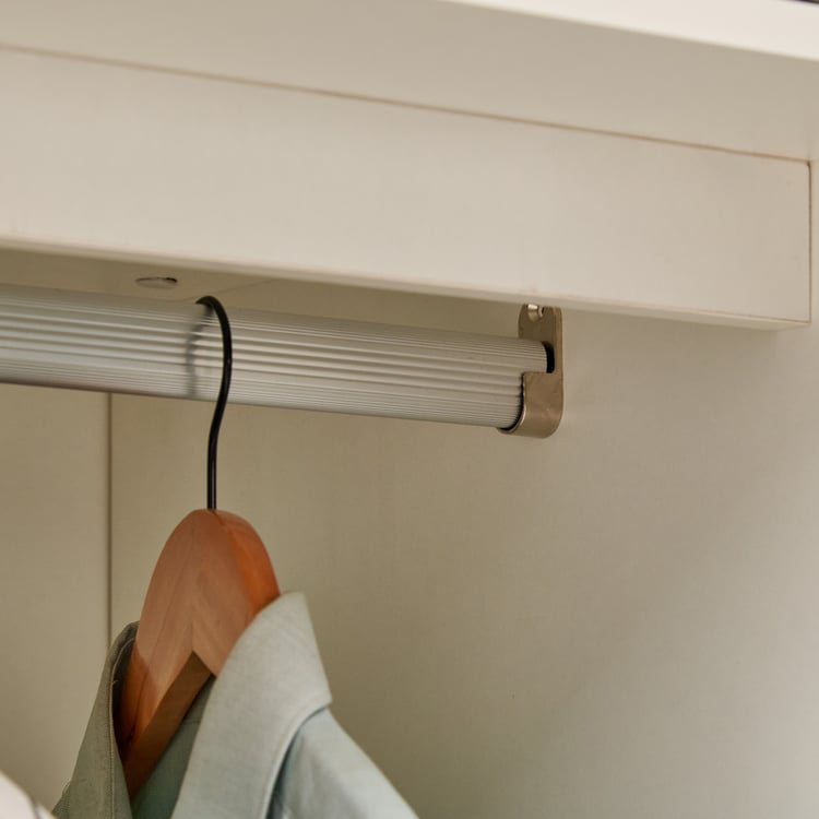 Sterling 3-Door Wardrobe - White