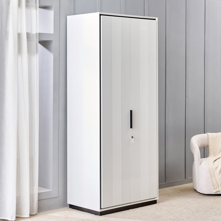 Sterling 2-Door Wardrobe - White