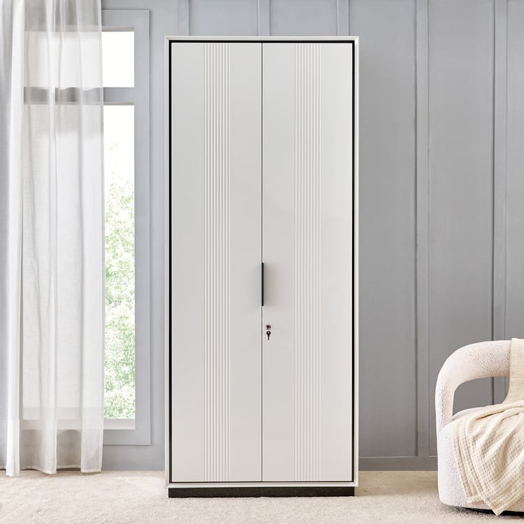 Sterling 2-Door Wardrobe - White