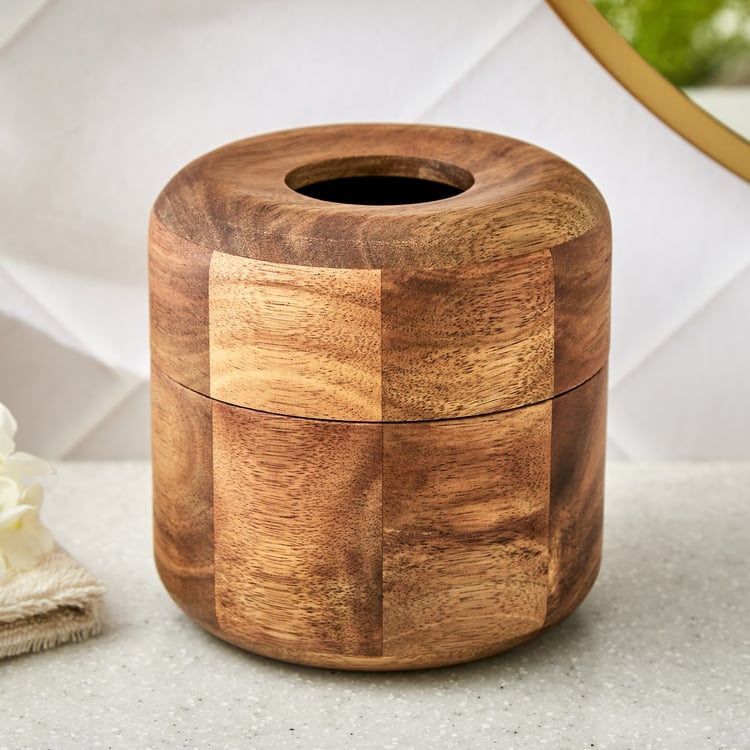 Senegal Carolina Acacia Wood Tissue Box