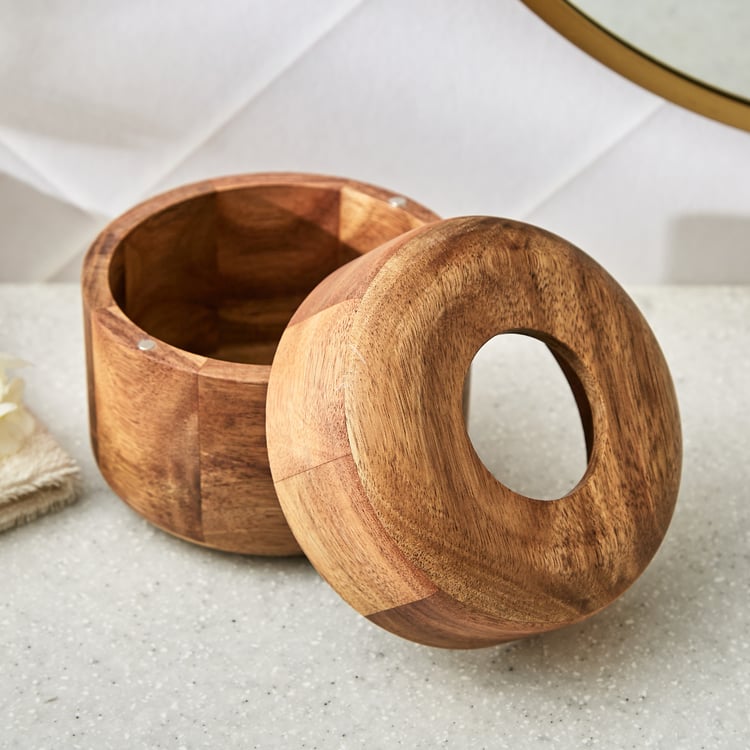 Senegal Carolina Acacia Wood Tissue Box