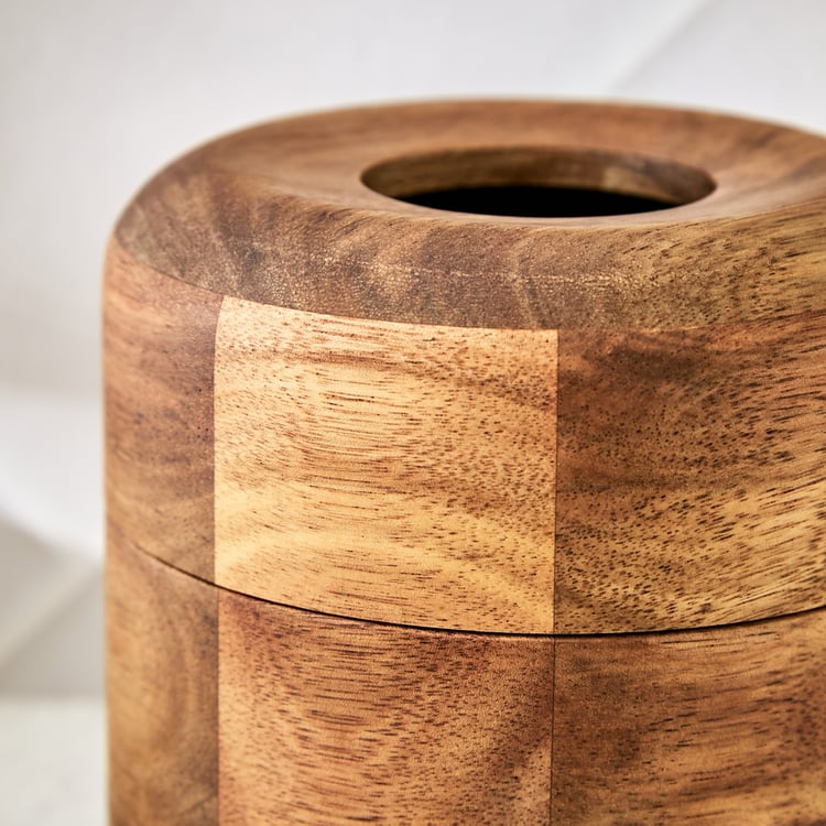 Senegal Carolina Acacia Wood Tissue Box