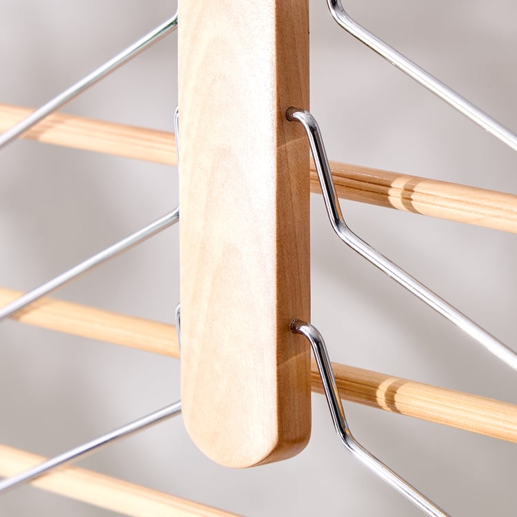Winston Kennedy Set of 2 Wooden Trouser Hangers