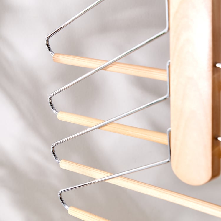 Winston Kennedy Set of 2 Wooden Trouser Hangers