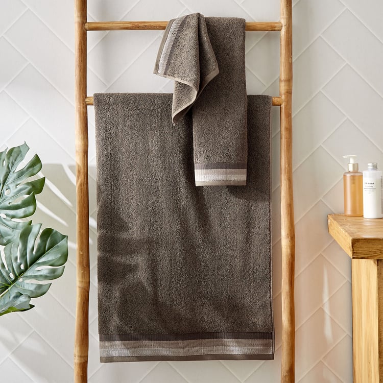 Senegal Stripe Cotton Hand Towel - 60x40cm