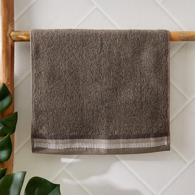 Senegal Stripe Cotton Face Towel - 30x30cm