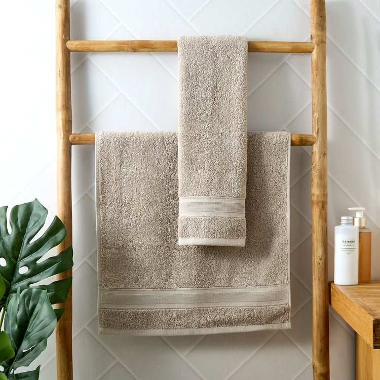 Colour Refresh Essense Set of 2 Cotton Hand Towels - 60x40cm
