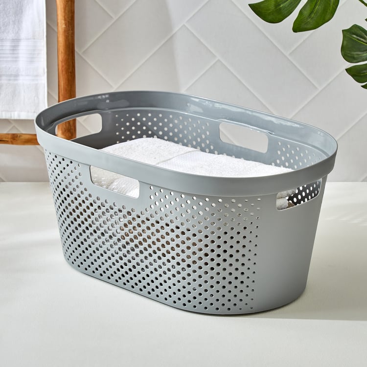 Wilton Infinity Polypropylene Storage Basket - 38L