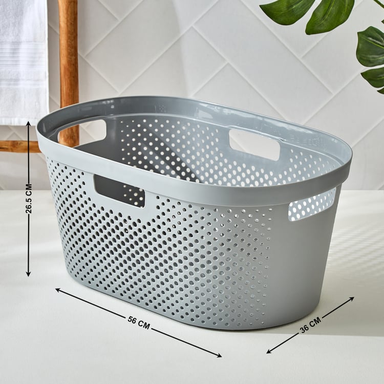 Wilton Infinity Polypropylene Storage Basket - 38L