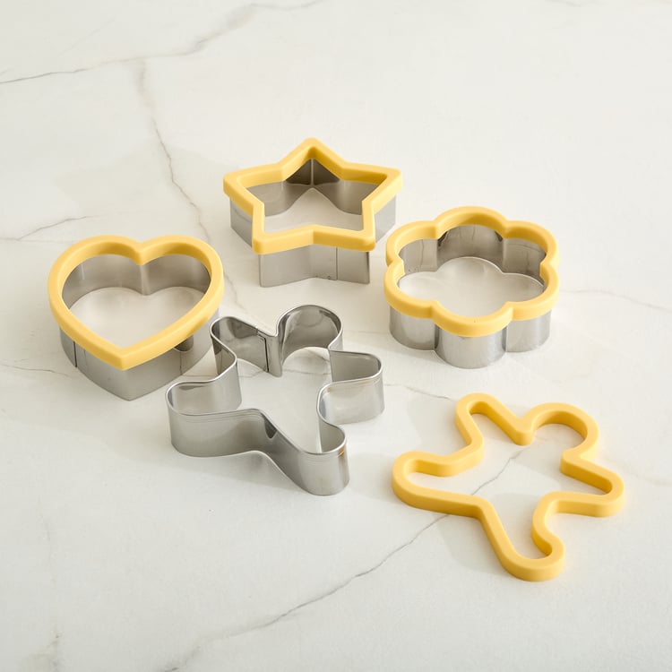 Bakers Pride Hazel Set of 4 Stainless Steel Cookie Cutters