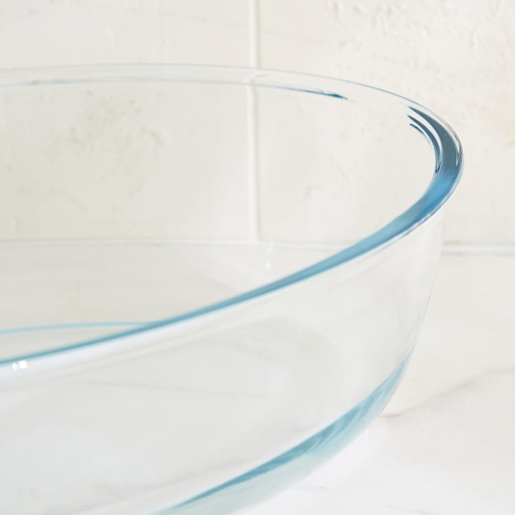 Bakers Pride Elara Borosilicate Glass Baking Dish with Lid - 2.4L