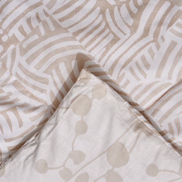 Chime Verdora Cotton 4Pcs Printed Double Bed-In-A-Bag Set