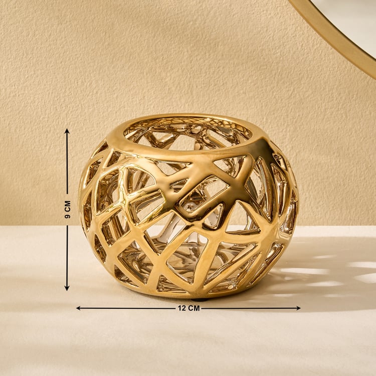 Canova Arista Opt Ceramic Cut-Out T-Light Holder