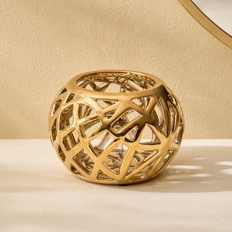 Canova Arista Opt Ceramic Cut-Out T-Light Holder