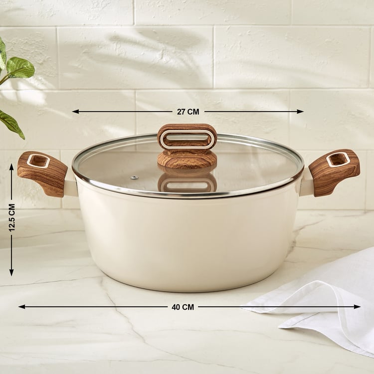 Chef's Pride Anillo Aluminium Casserole with Lid - 5L