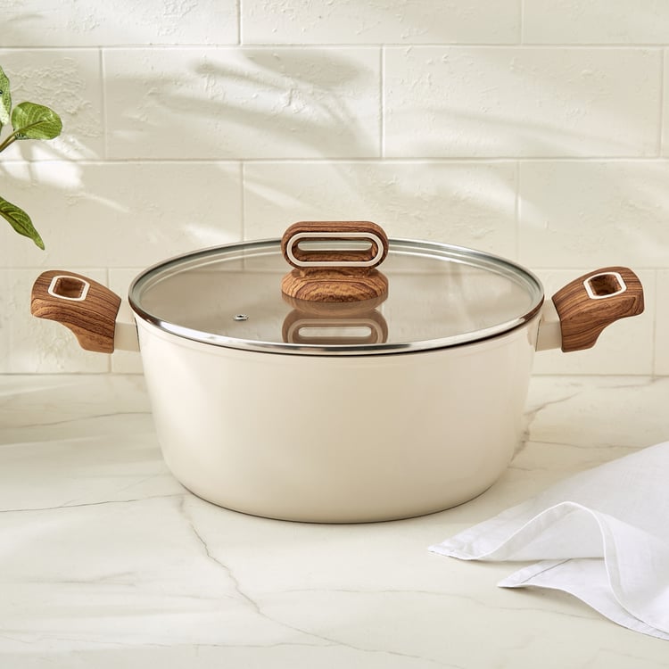 Chef's Pride Anillo Aluminium Casserole with Lid - 5L