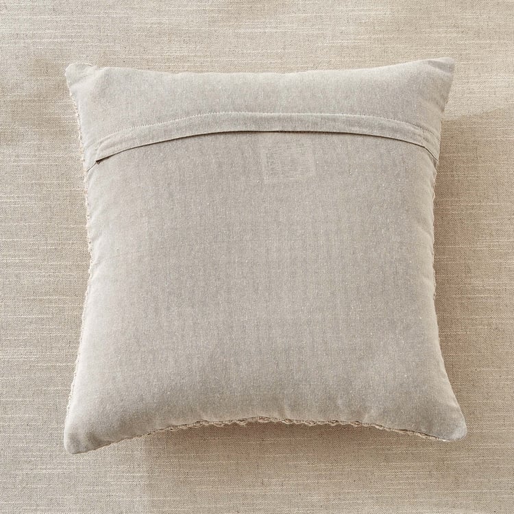Windsor Grain Set of 2 Woven Cushion Covers - 40x40cm